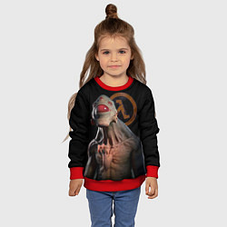Свитшот детский Half life - vortigaunt, цвет: 3D-красный — фото 2