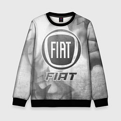 Свитшот детский Fiat - white gradient, цвет: 3D-черный