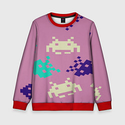 Детский свитшот Пиксели фильтр