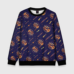 Детский свитшот Mortal Kombat logo pattern