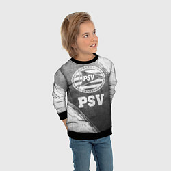 Свитшот детский PSV - grey gradient, цвет: 3D-черный — фото 2