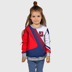 Свитшот детский Герб Москвы, цвет: 3D-меланж — фото 2