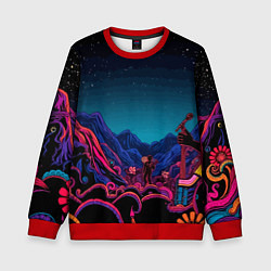 Детский свитшот Psychedelic music art