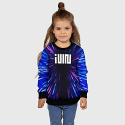 Свитшот детский Gidle neon energy, цвет: 3D-черный — фото 2