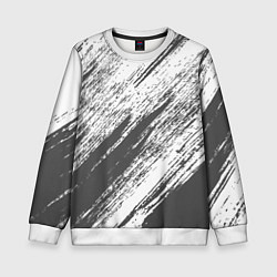 Детский свитшот The color is gray and white