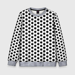 Детский свитшот Текстура футбольного мяча