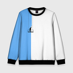 Детский свитшот Моляр красит стену