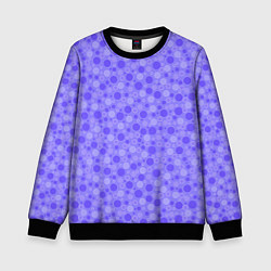 Детский свитшот Фиолетовый сиреневый пузыри