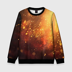 Детский свитшот Золотая блестящая текстура