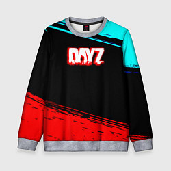 Свитшот детский Dayz neon color, цвет: 3D-меланж