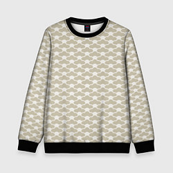 Детский свитшот Геометричный узор в японском стиле