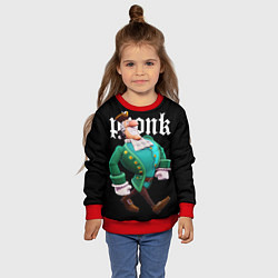 Свитшот детский Treasure island - Livsey phonk, цвет: 3D-красный — фото 2