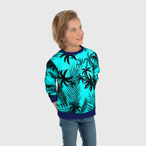 Детский свитшот GTA костюм Томми / 3D-Синий – фото 3