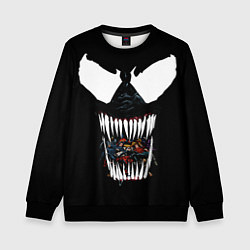 Детский свитшот Веном жрет