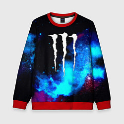 Детский свитшот Monster energy космос