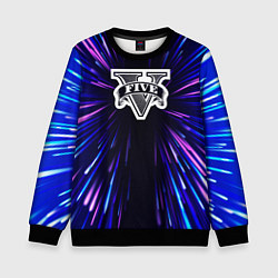 Свитшот детский GTA neon energy, цвет: 3D-черный