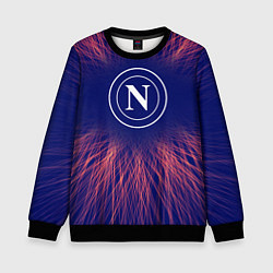 Свитшот детский Napoli red energy, цвет: 3D-черный