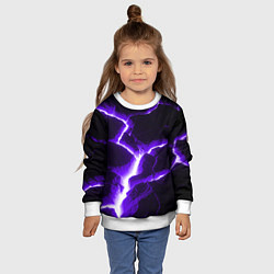 Свитшот детский The rift, цвет: 3D-белый — фото 2