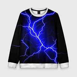 Детский свитшот Color blue black