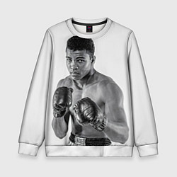 Свитшот детский Young Muhammad Ali, цвет: 3D-белый