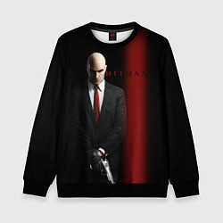 Свитшот детский Агент Hitman, цвет: 3D-черный