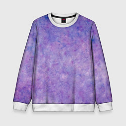 Детский свитшот Фиолетовый свет фонаря