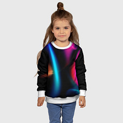 Свитшот детский Multicoloured, цвет: 3D-белый — фото 2