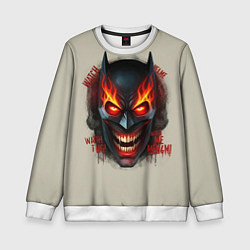 Детский свитшот Огенный Бэтмент