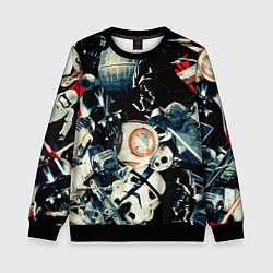 Детский свитшот Звездные войны персонажи