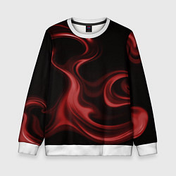 Свитшот детский Color red, цвет: 3D-белый