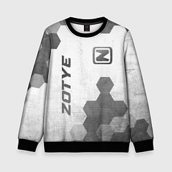 Детский свитшот Zotye - white gradient вертикально