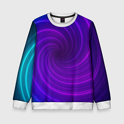 Детский свитшот Фиолетовая спираль