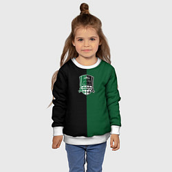 Свитшот детский Смолов - ФК Краснодар, цвет: 3D-белый — фото 2