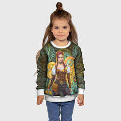 Свитшот детский Стимпанк приключения, цвет: 3D-белый — фото 2