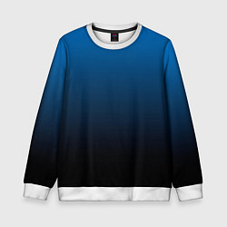 Детский свитшот Blue gradient