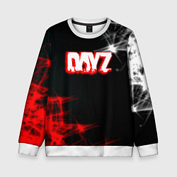 Свитшот детский Dayz световые краски, цвет: 3D-белый