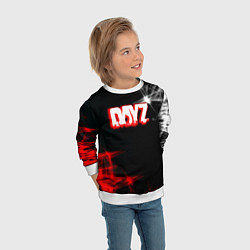 Свитшот детский Dayz световые краски, цвет: 3D-белый — фото 2