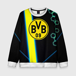 Свитшот детский Borussia соты броня, цвет: 3D-белый