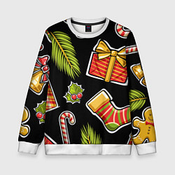 Детский свитшот Рождественский вайб