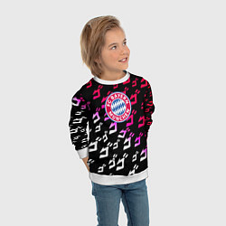 Свитшот детский Бавария Мюнхен jojo anime, цвет: 3D-белый — фото 2
