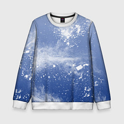 Детский свитшот Снежки попали в тебя