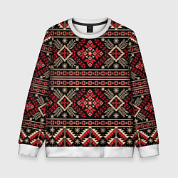 Детский свитшот Этнический славянский орнамент