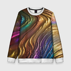 Детский свитшот Сморщенные складочки жидкости