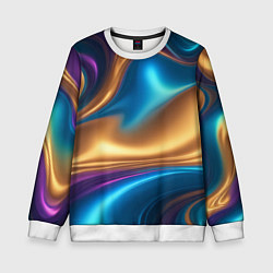 Детский свитшот Сплавы разноцветные