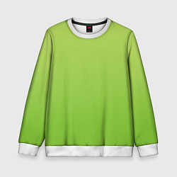 Детский свитшот Color lime green