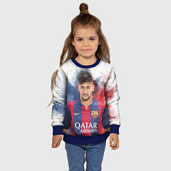 Свитшот детский Neymar FCB, цвет: 3D-синий — фото 2