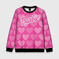 Свитшот детский Barbie, цвет: 3D-черный