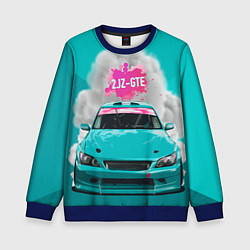 Свитшот детский 2 JZ GTE, цвет: 3D-синий