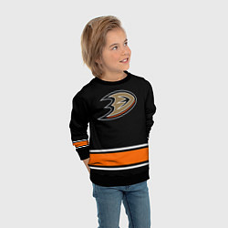 Свитшот детский Anaheim Ducks Selanne, цвет: 3D-черный — фото 2