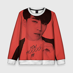 Свитшот детский Big bang: You Hoooo, цвет: 3D-белый